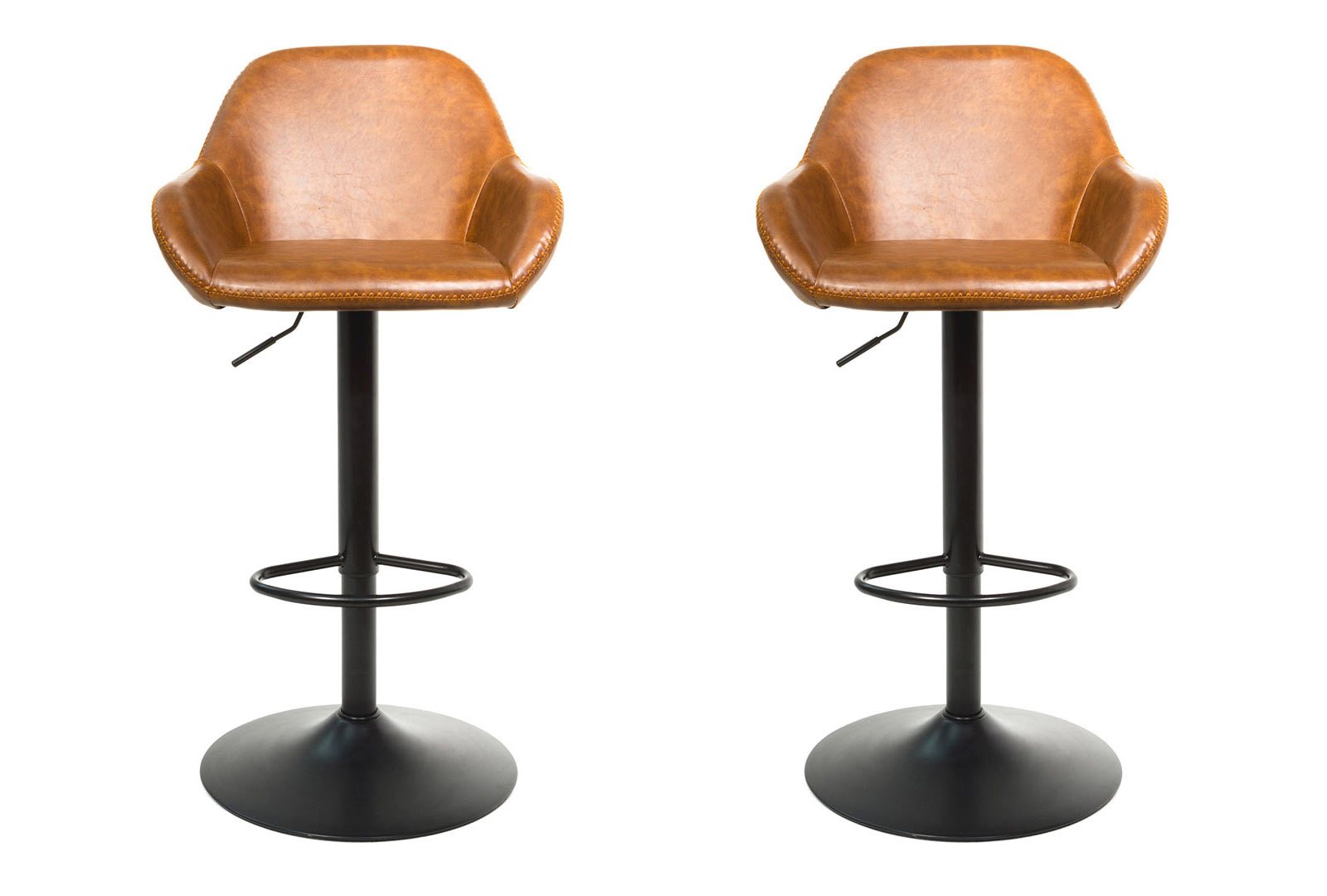 Bluebone Chevington - Gas Lift Bar Stool (Set of 2)