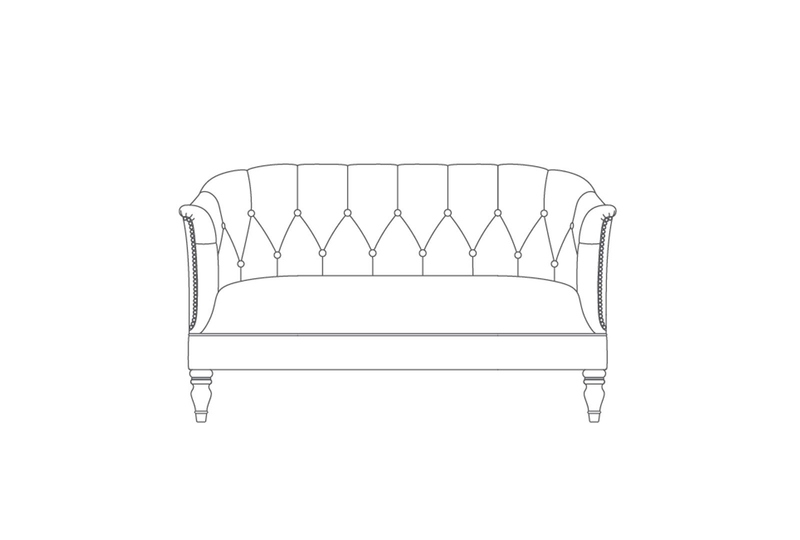 Hydeline Calder - 2 Seater Sofa