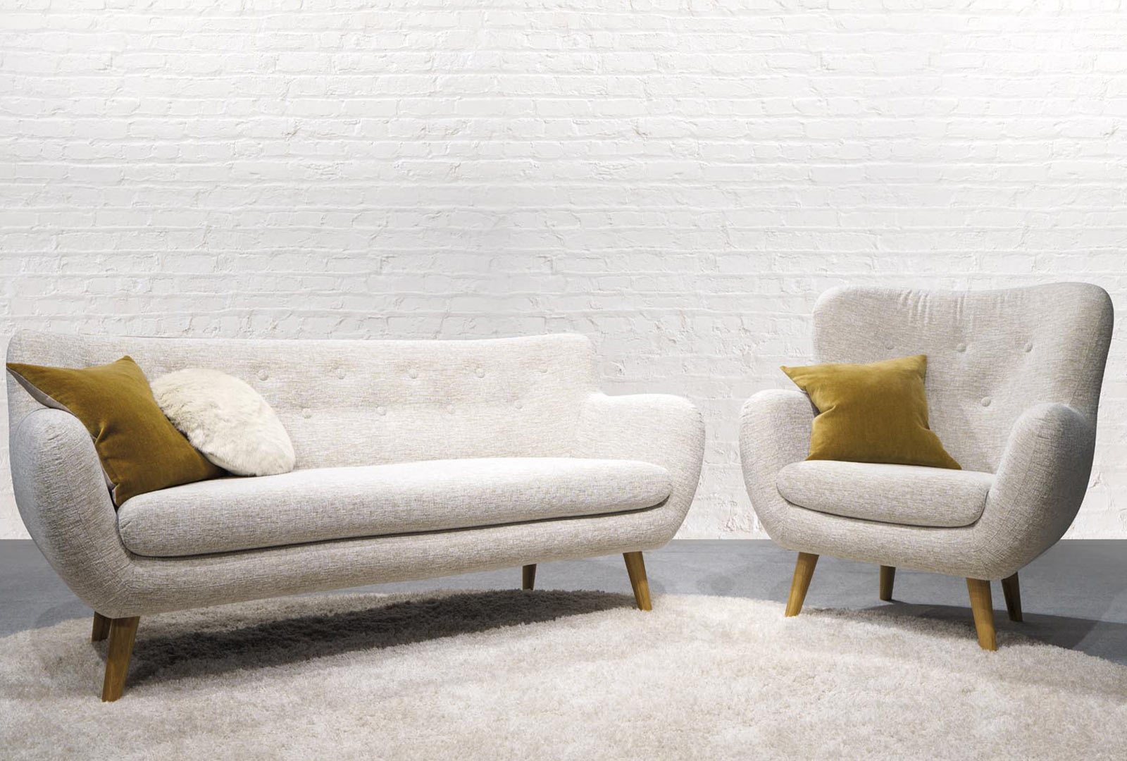 Siren Furniture Limited Saffron - Large Sofa