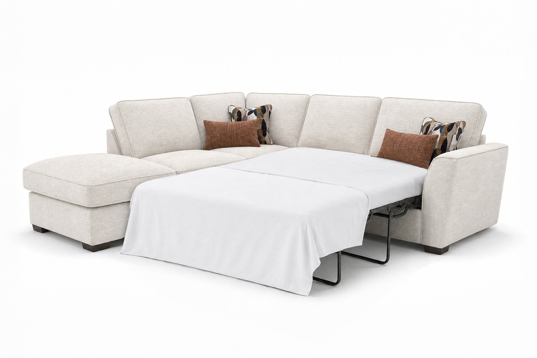 Buoyant Cartmel - Corner Chaise Sofabed with Storage End Stool