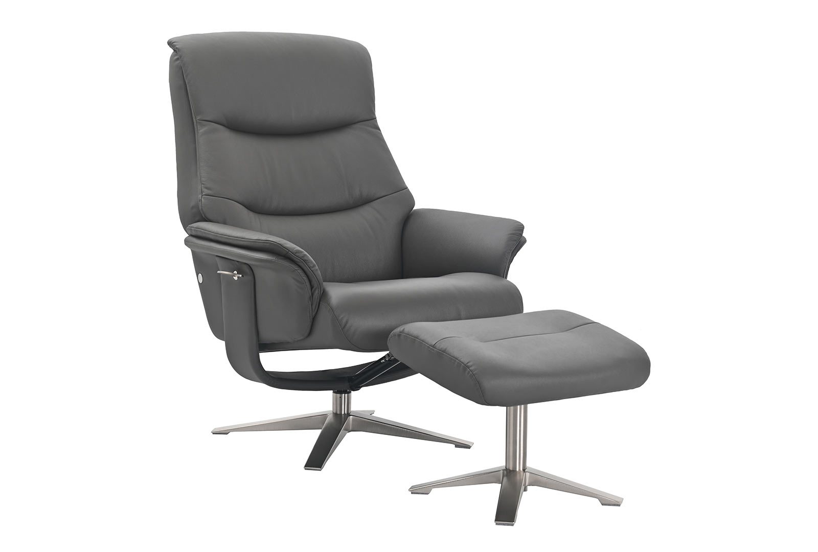 GFA - Global Furniture Alliance Hopkins - Swivel Recliner with Footstool