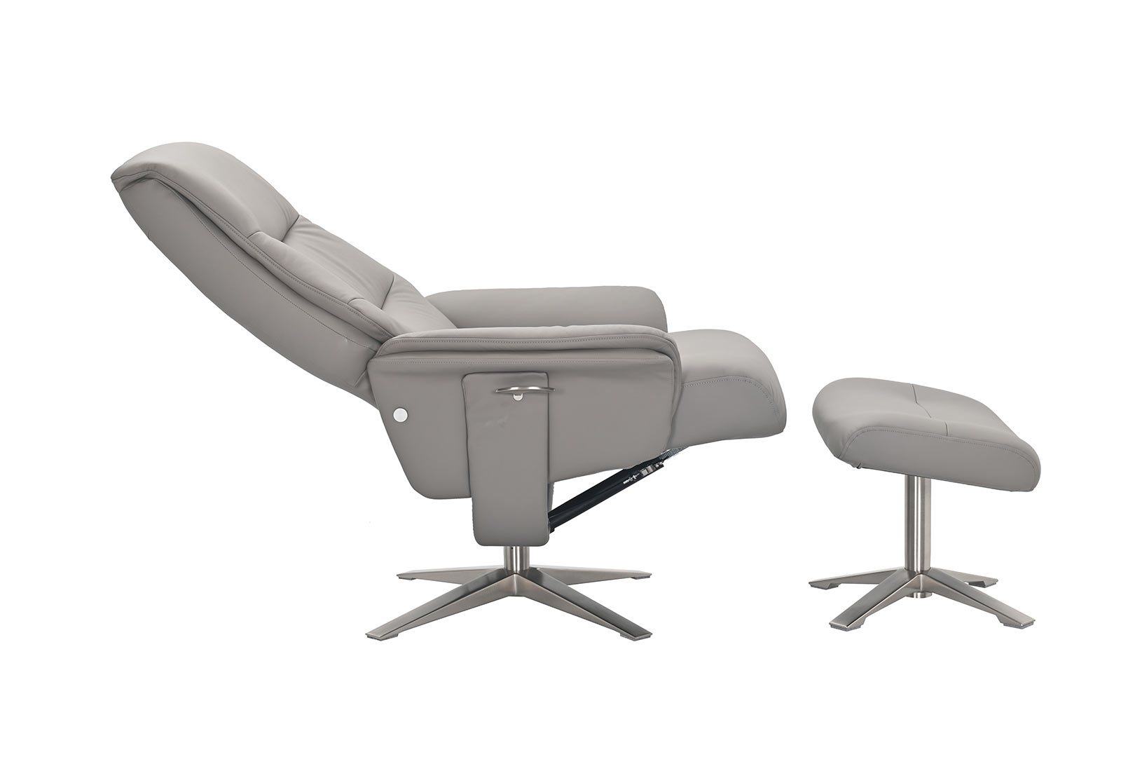 GFA - Global Furniture Alliance Hopkins - Swivel Recliner with Footstool