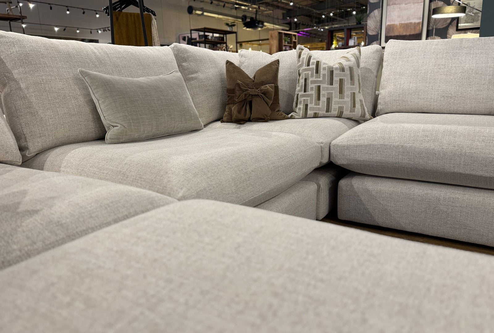 Westbridge Edisford - Large Corner Group with Footstool