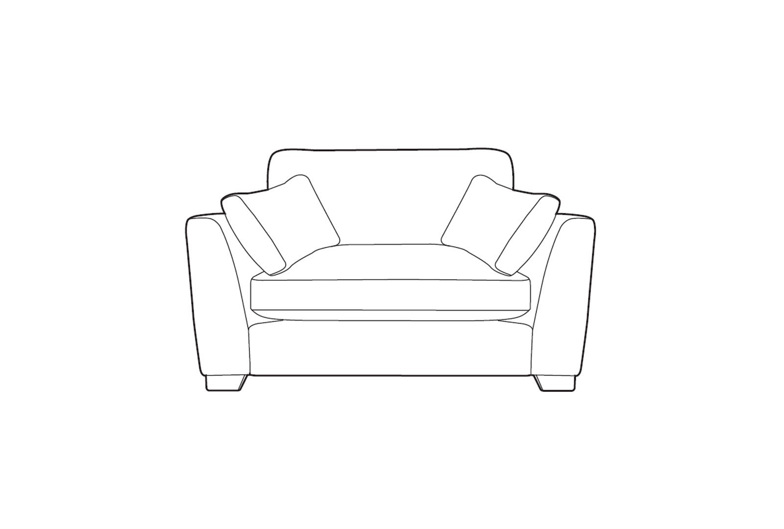 Westbridge Hesketh - Cuddle Chair