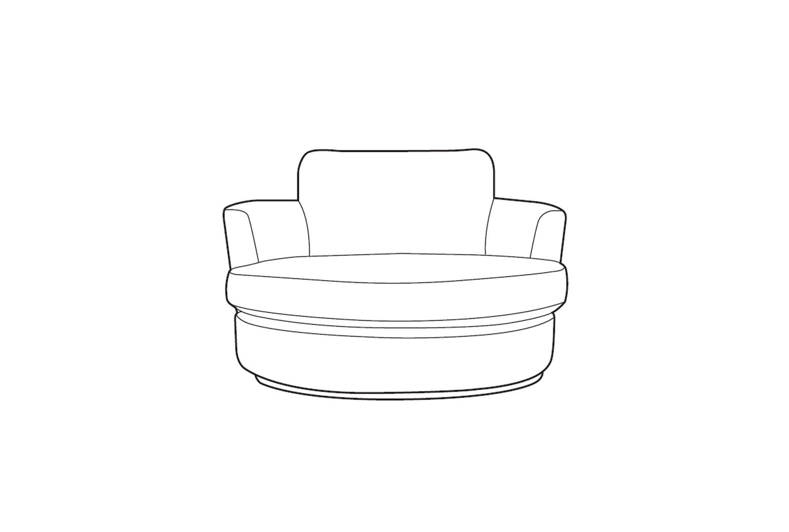 Westbridge Hesketh - Swivel Chair