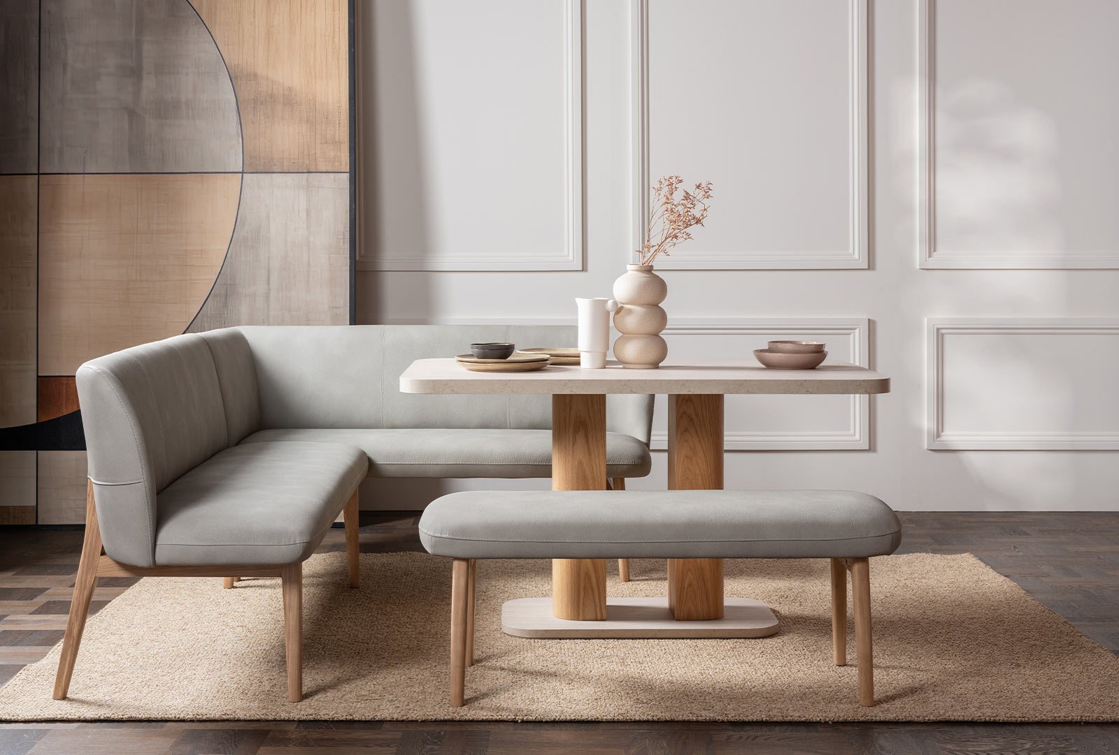 Baker Furniture Sefton - Corner Dining Set