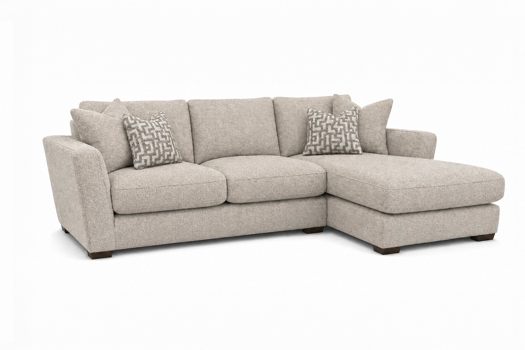 Whitemeadow Brindle - Small Chaise Sofa