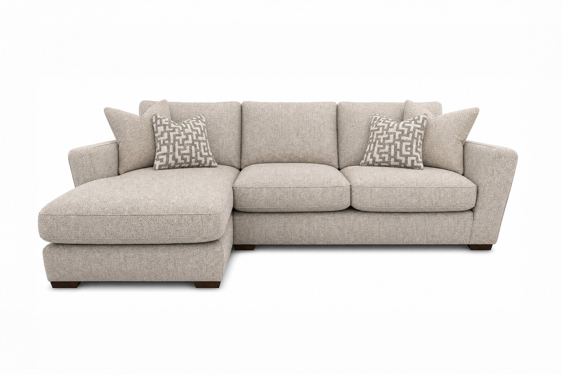 Whitemeadow Brindle - Small Chaise Sofa
