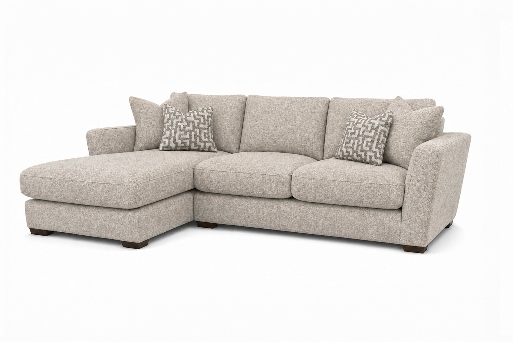 Whitemeadow Brindle - Small Chaise Sofa