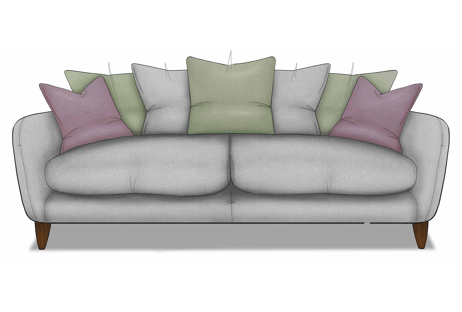 Whitemeadow Clifton - Large Sofa