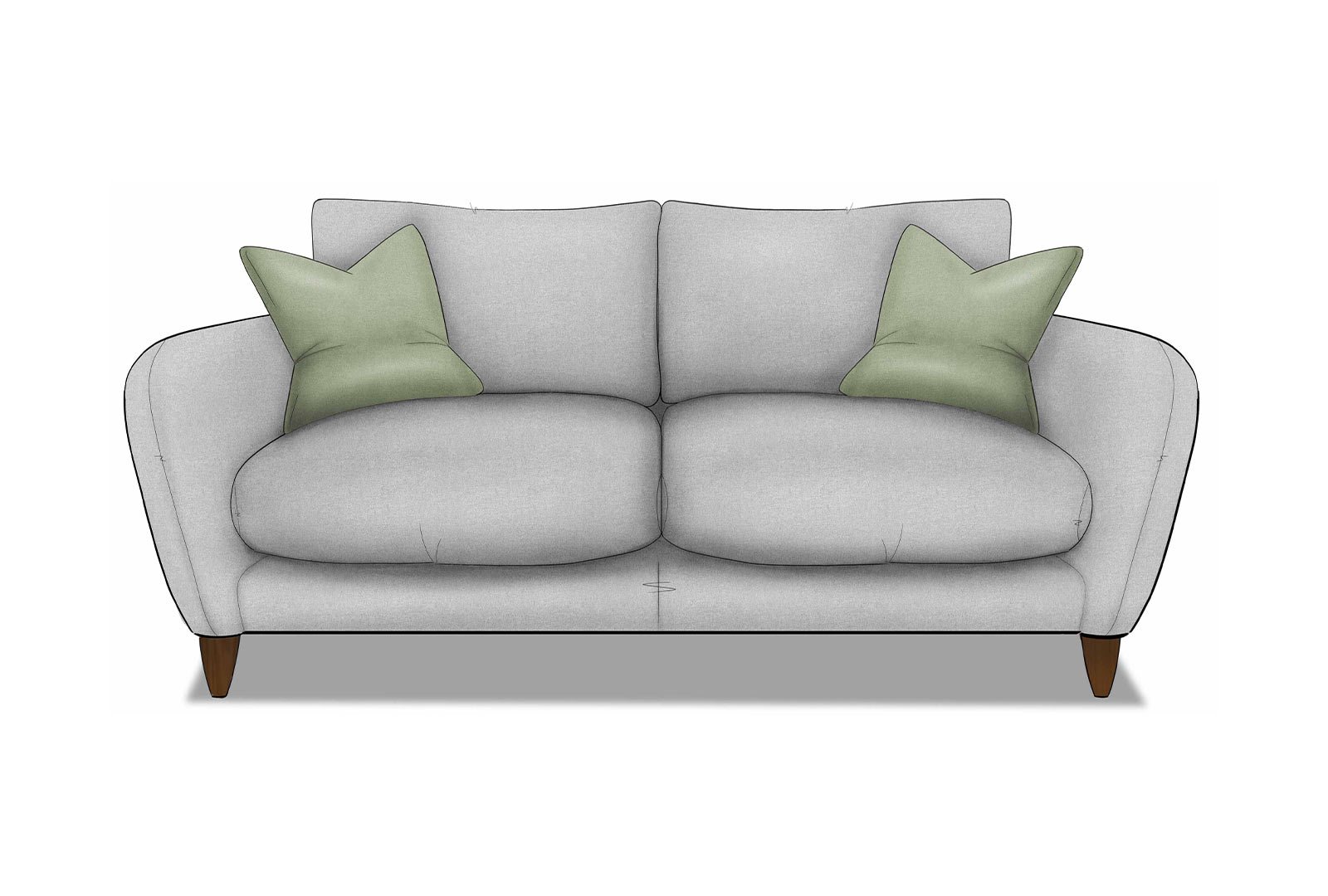 Whitemeadow Clifton - Medium Sofa