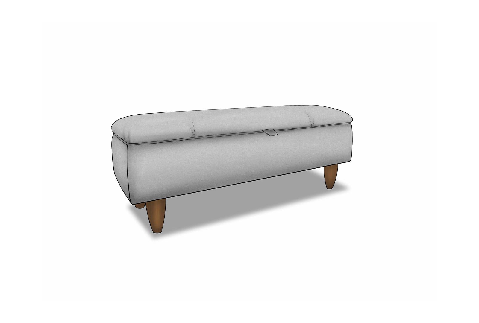 Whitemeadow Clifton - Large Storage Stool