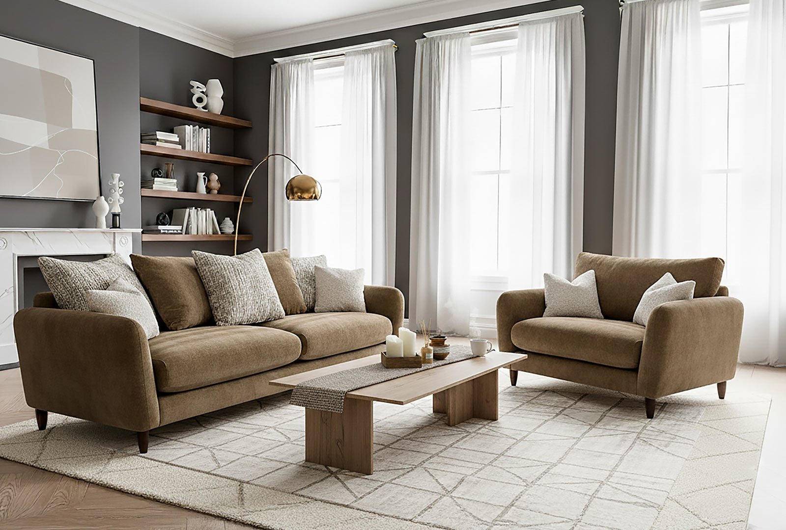 Whitemeadow Clifton - Bench Stool