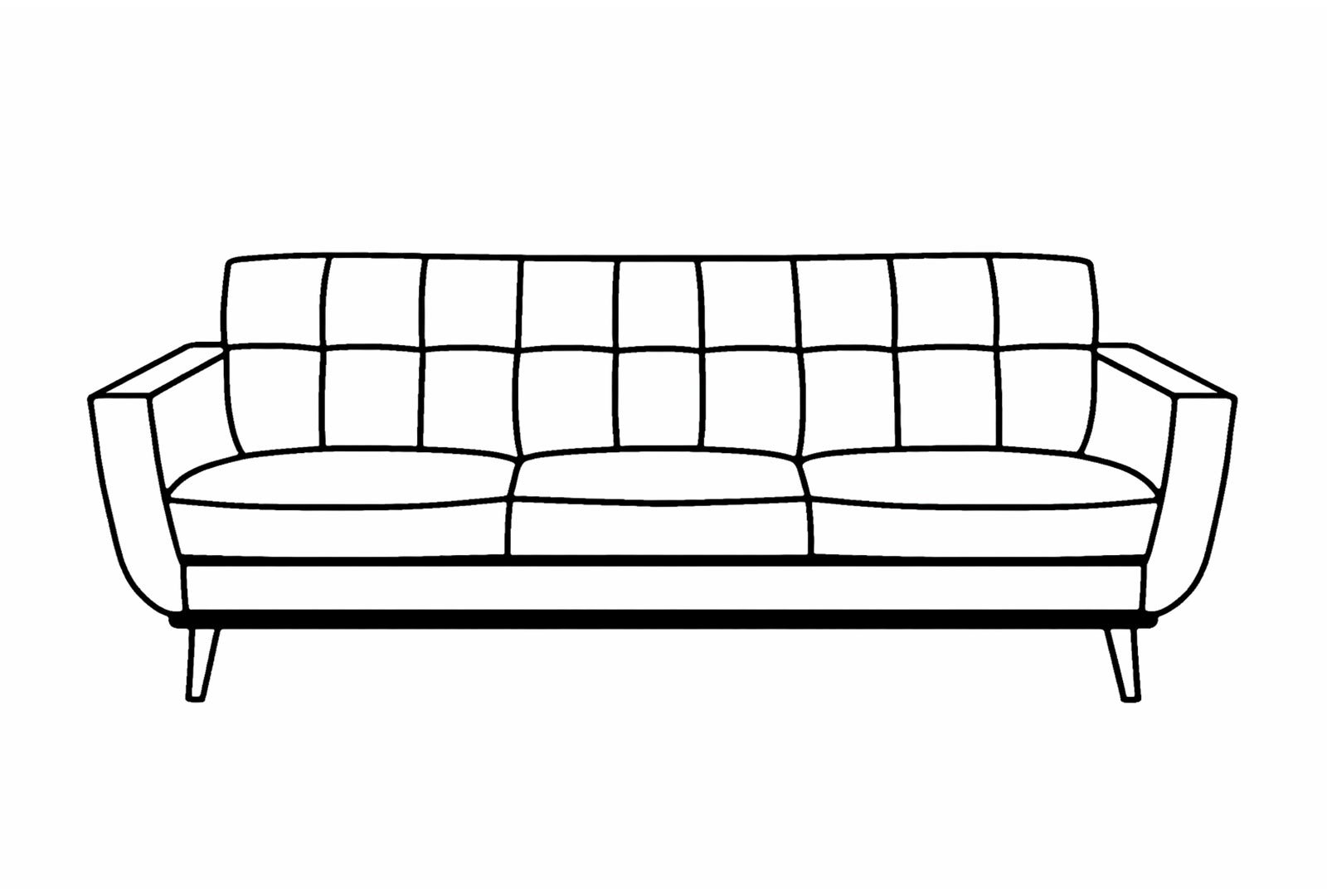 G'Digio Cassius - 3 Seater Sofa