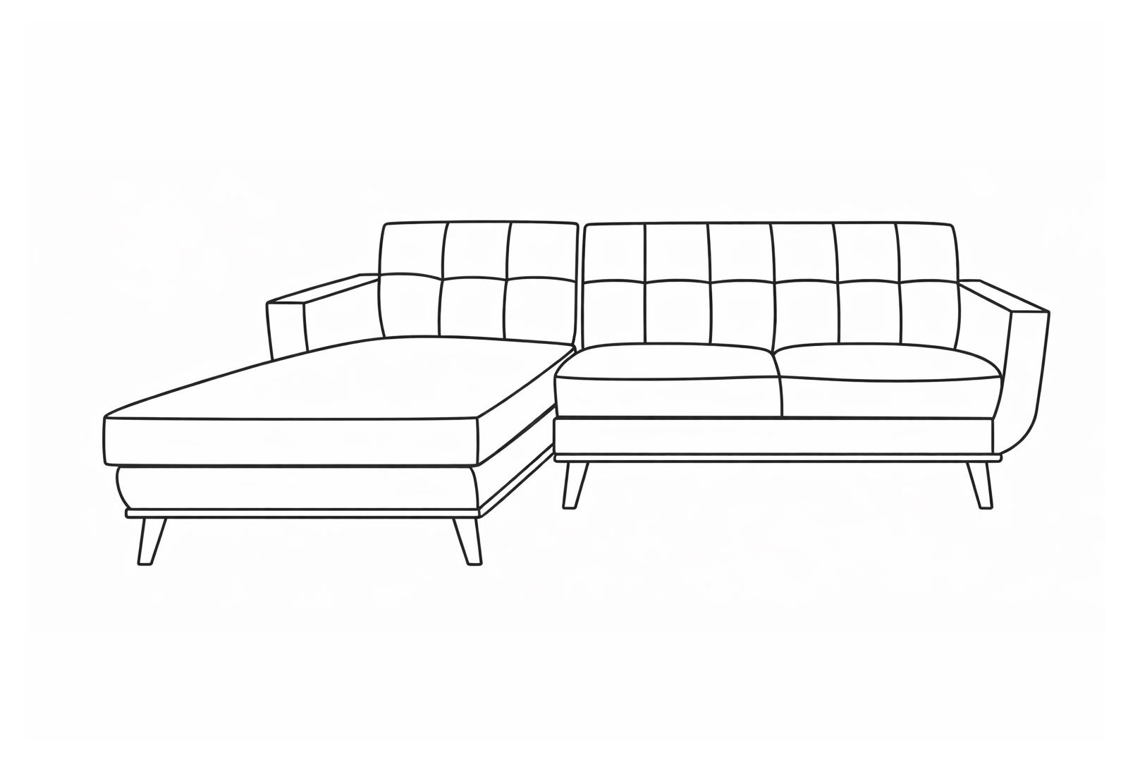 G'Digio Cassius - Chaise Sofa