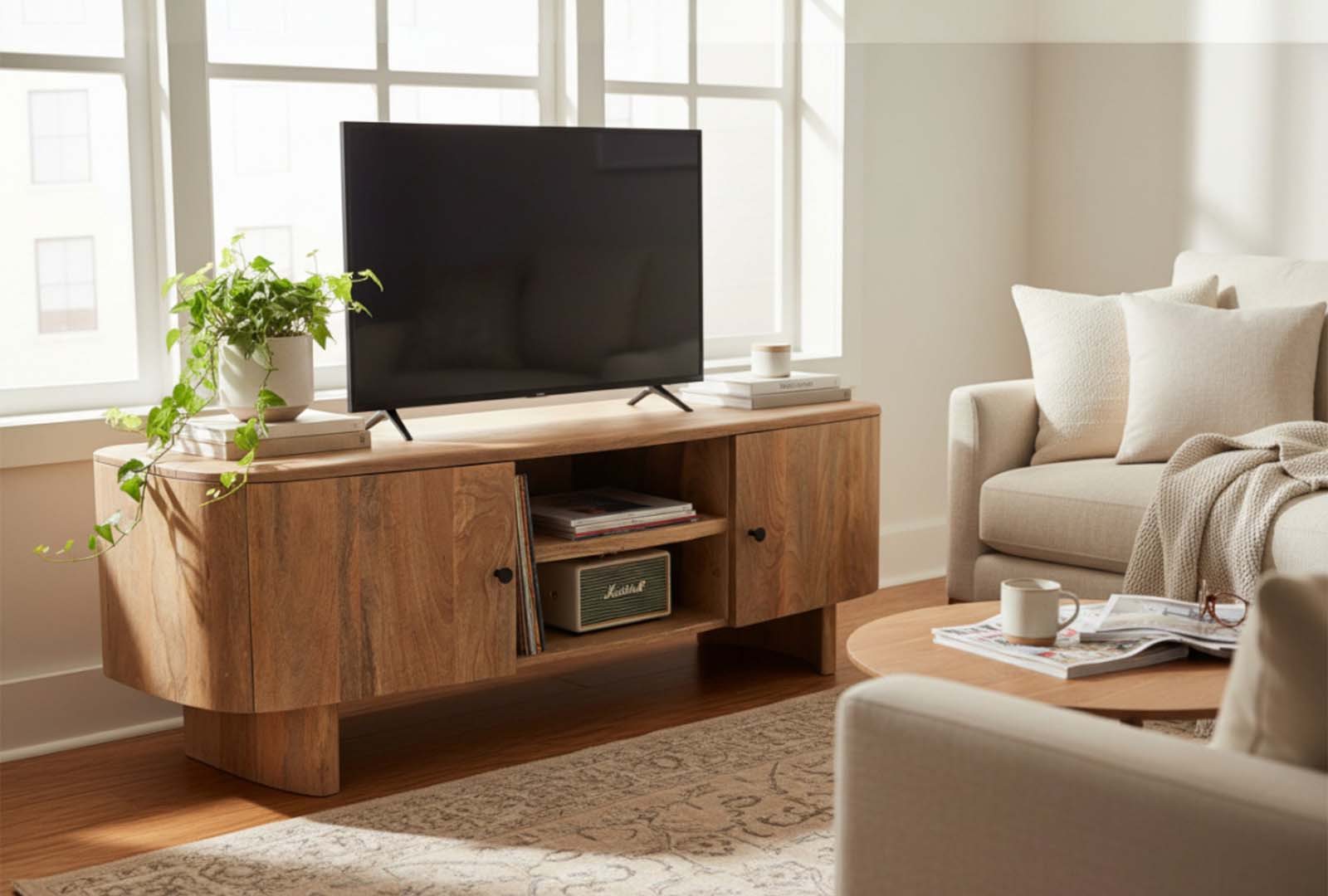 IFD Stanwick - 2 Door TV Unit