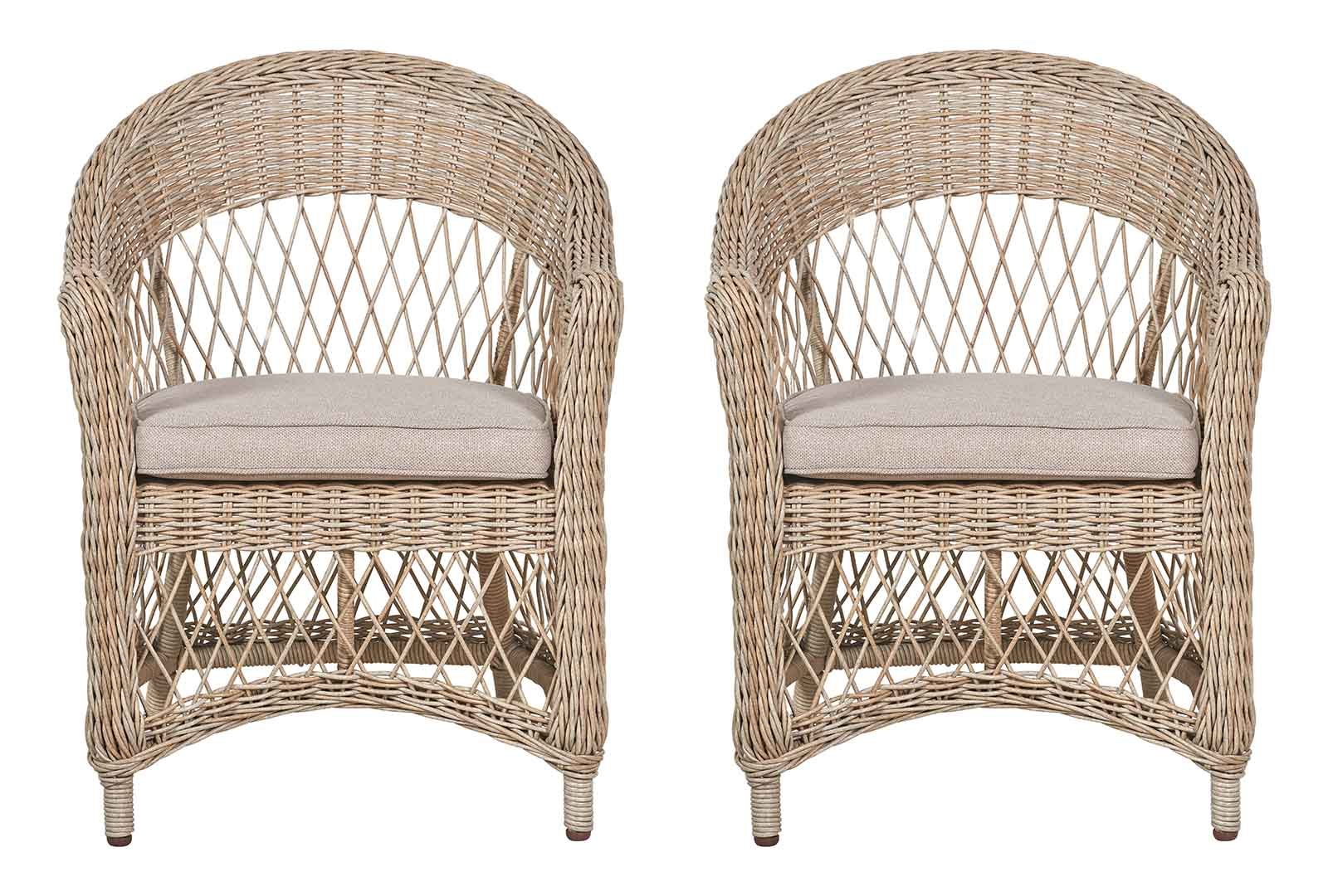 Pacific Lifestyle Pembury - Set of 2 Dining Chairs