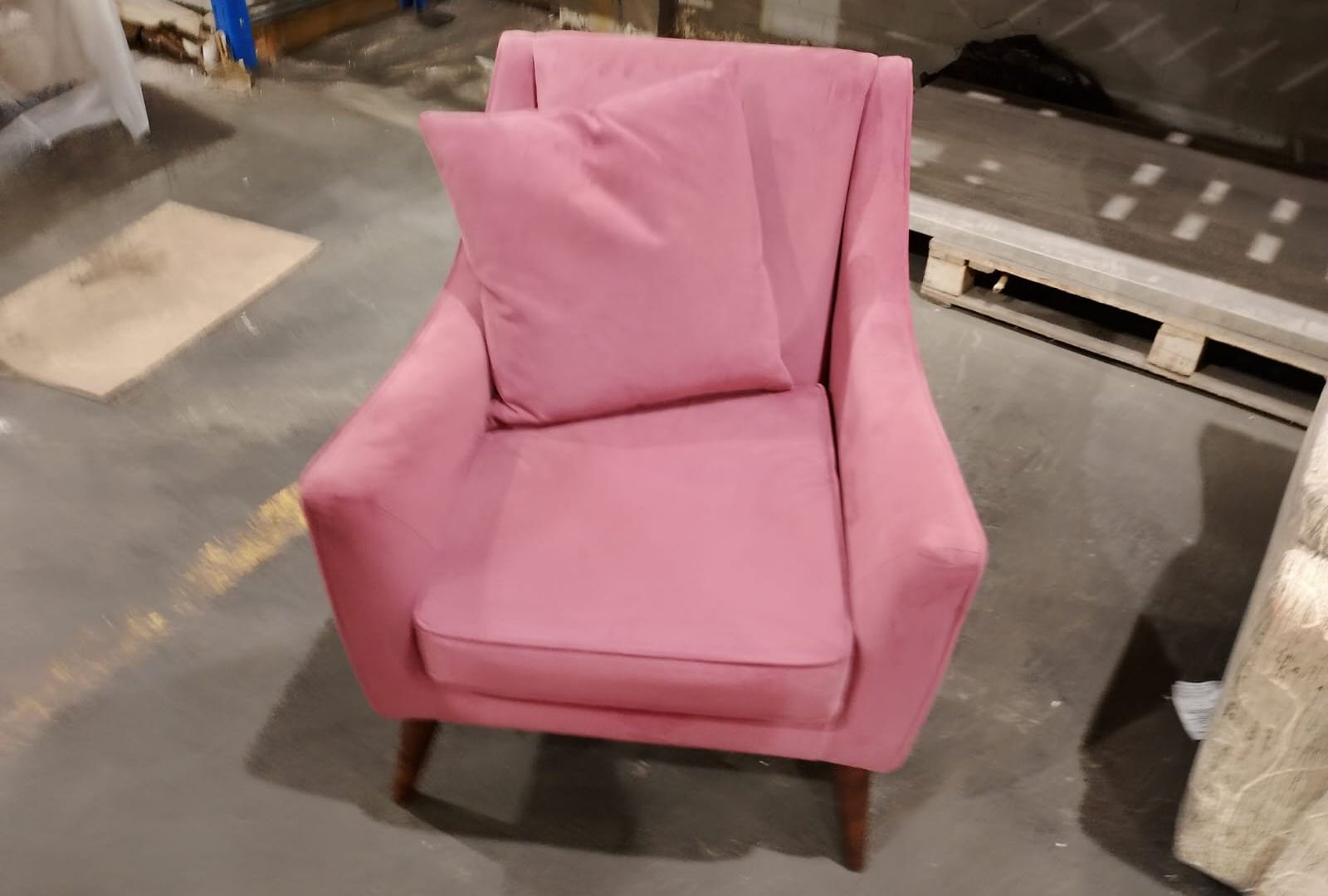 Clearance Red Accent Chair