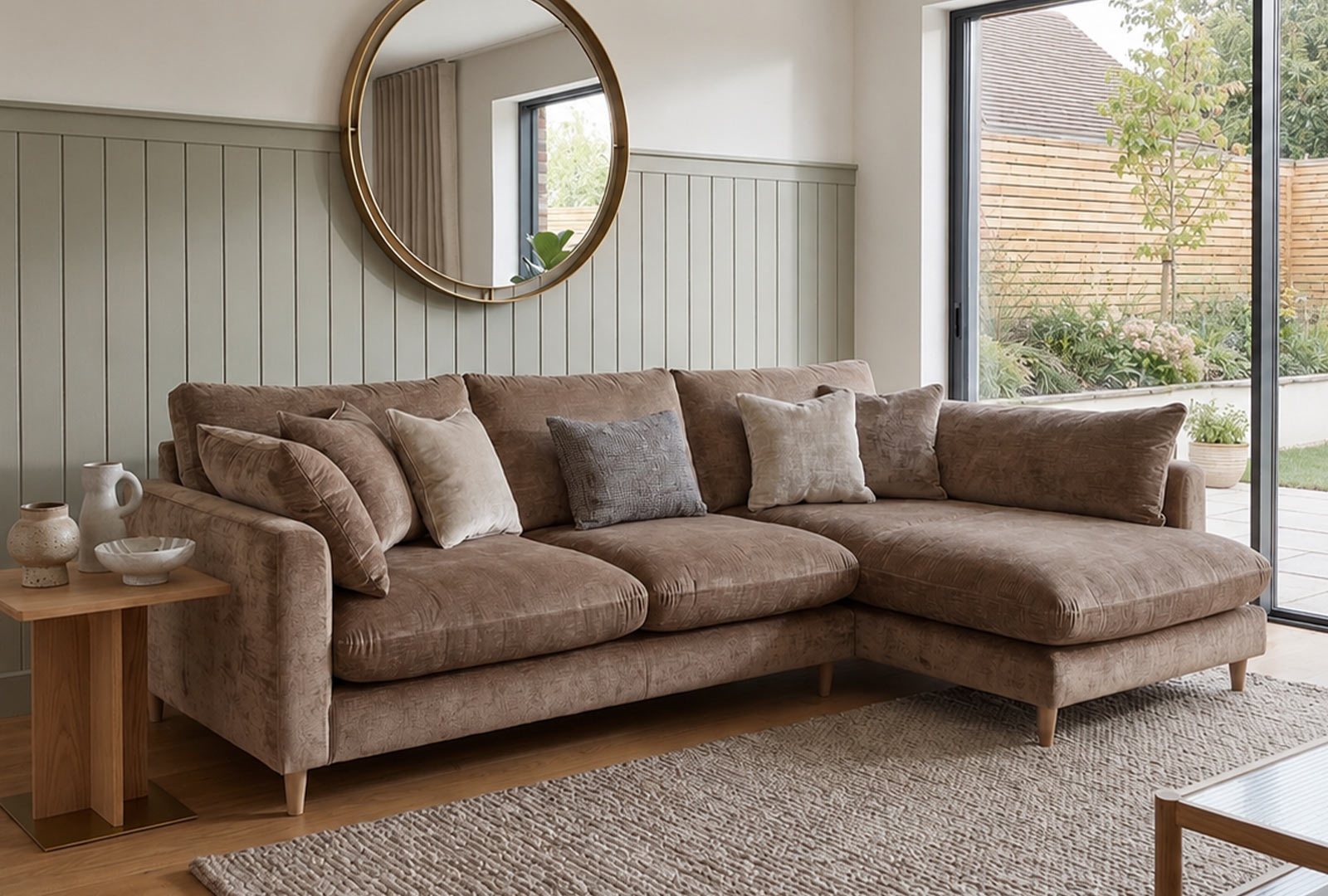Alpha Designs Jubilee - 3 Seater Sofa