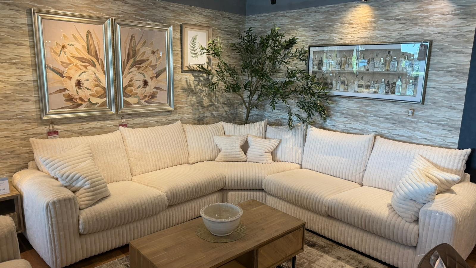 Clearance Ravelle XL Sofa & Snuggler Bundle