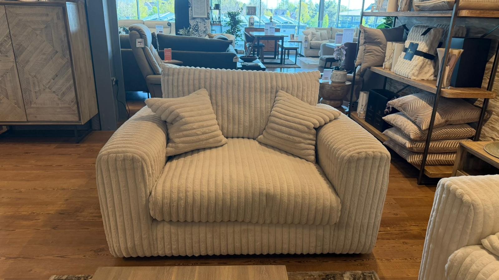 Clearance Ravelle XL Sofa & Snuggler Bundle