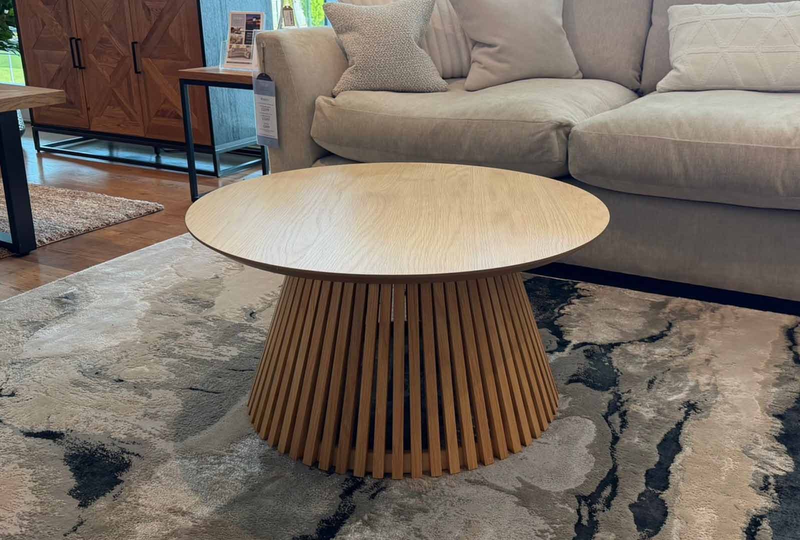 Clearance Sorrel Round Coffee Table