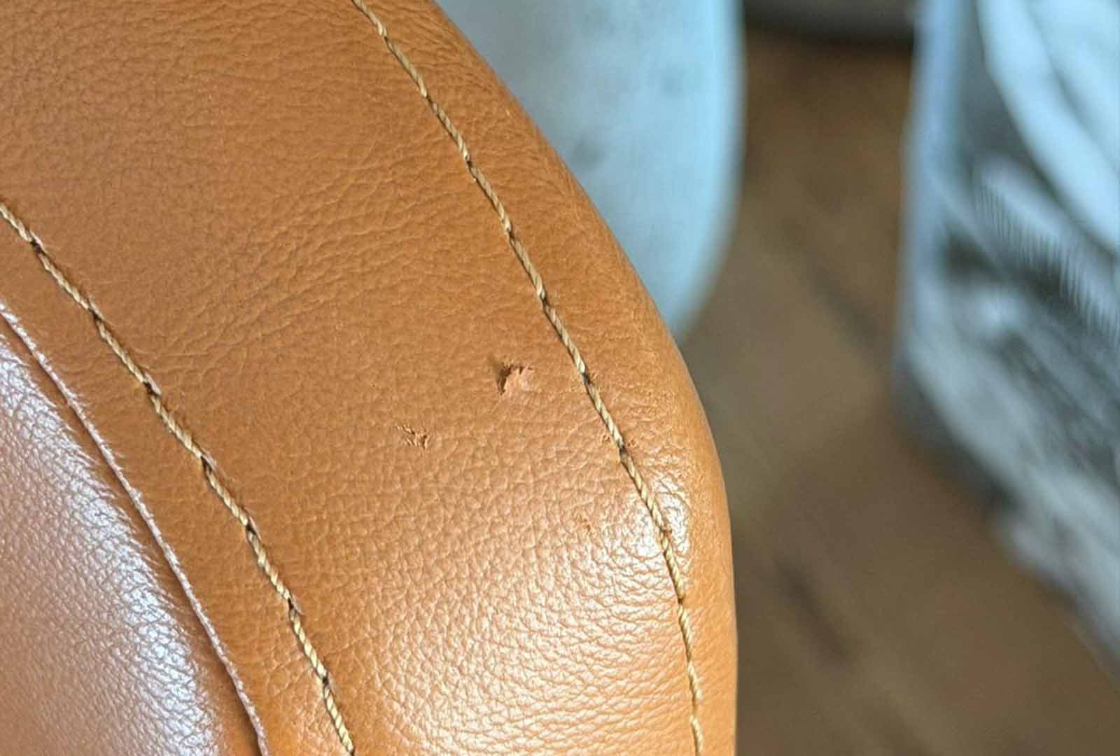 Clearance Franz Gas Lift Bar Stool Caramel