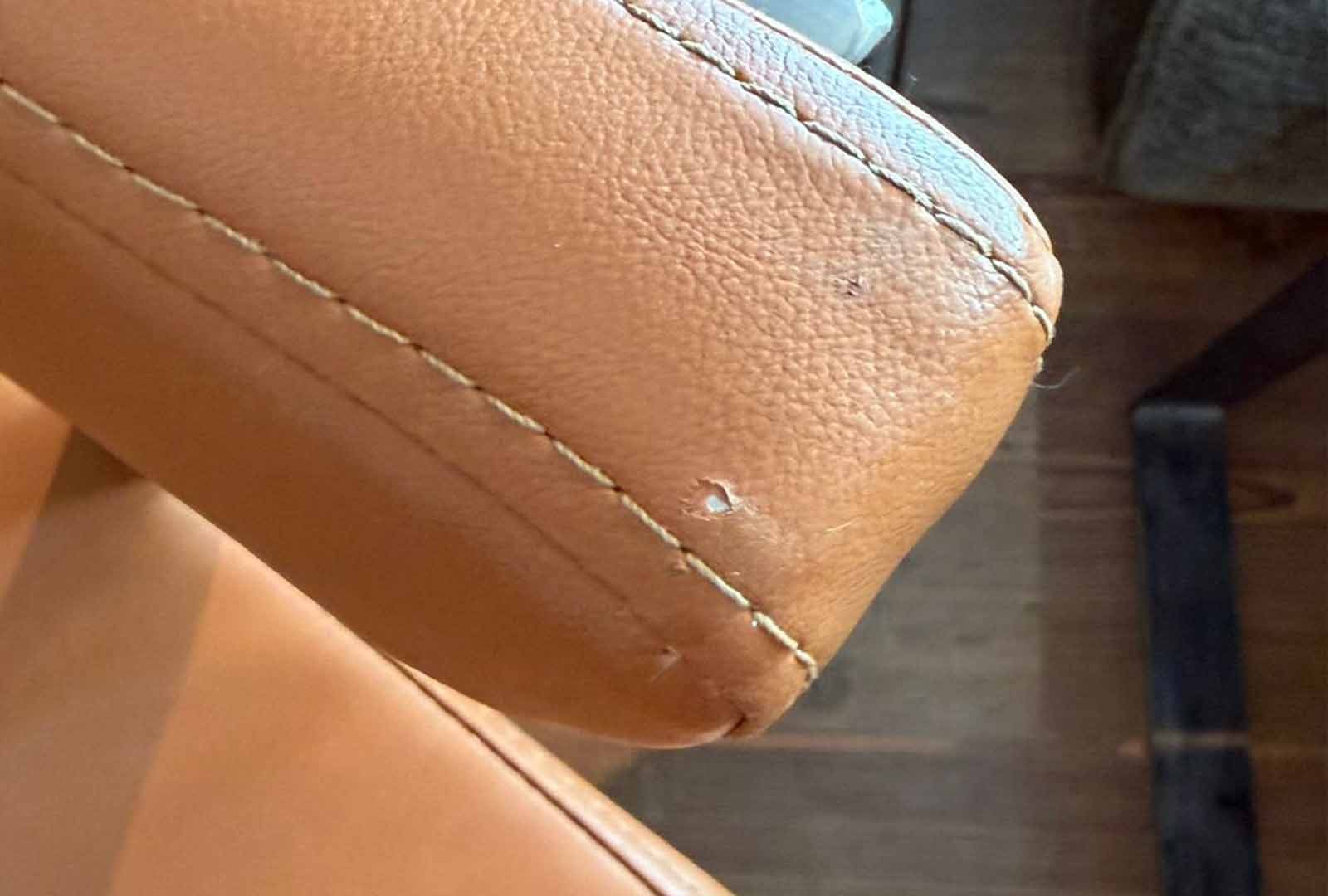 Clearance Franz Gas Lift Bar Stool Caramel