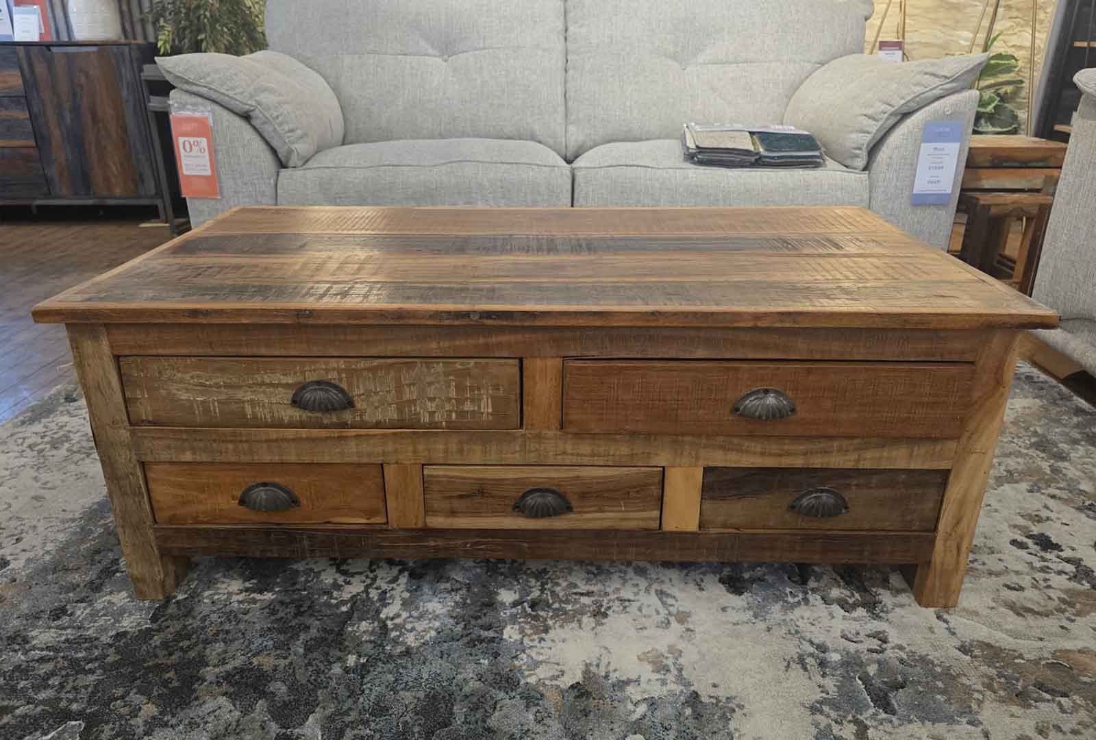Clearance Bardon Coffee Table with Drawers