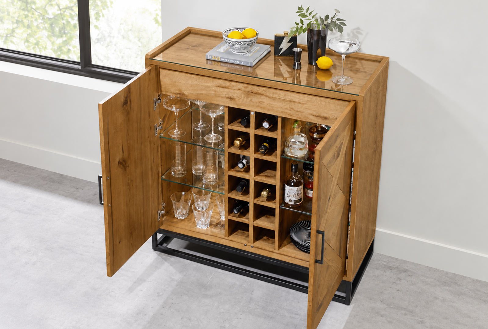 Bentley Designs (UK) Ltd Ingot - Drinks Cabinet
