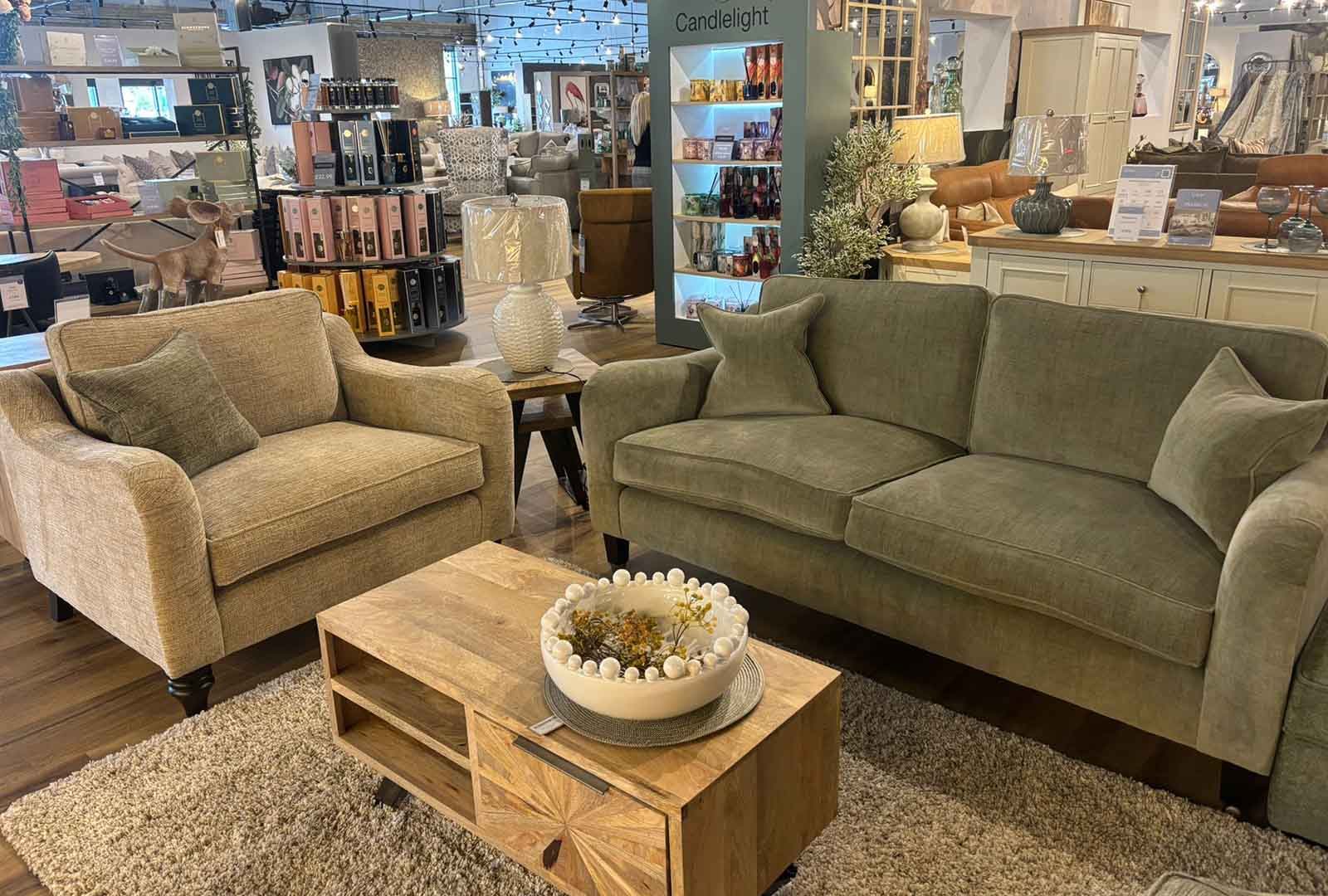 Clearance Sabden Medium Sofa & Love Chair Bundle
