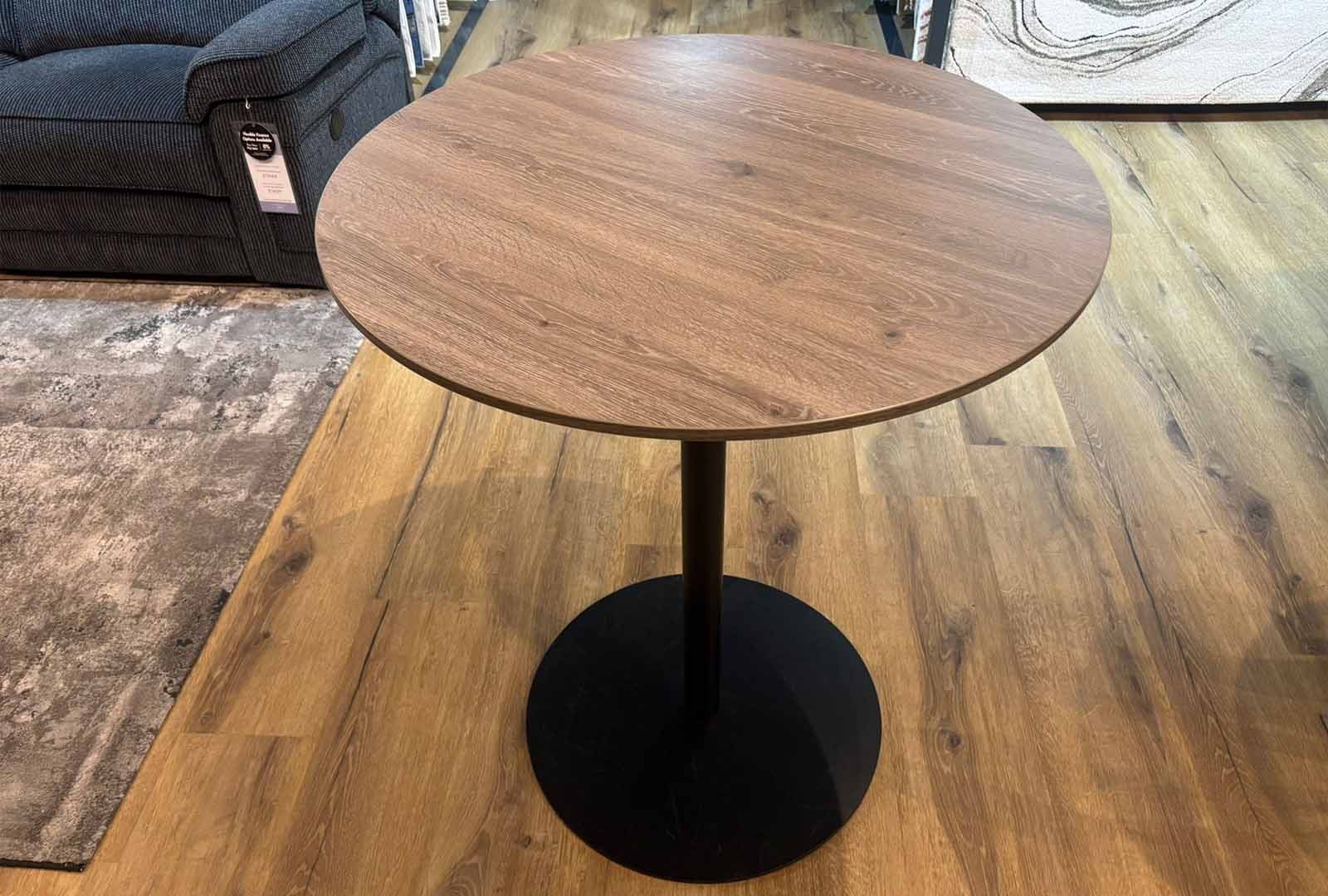 Clearance Madrid Bar Table - Grey Base