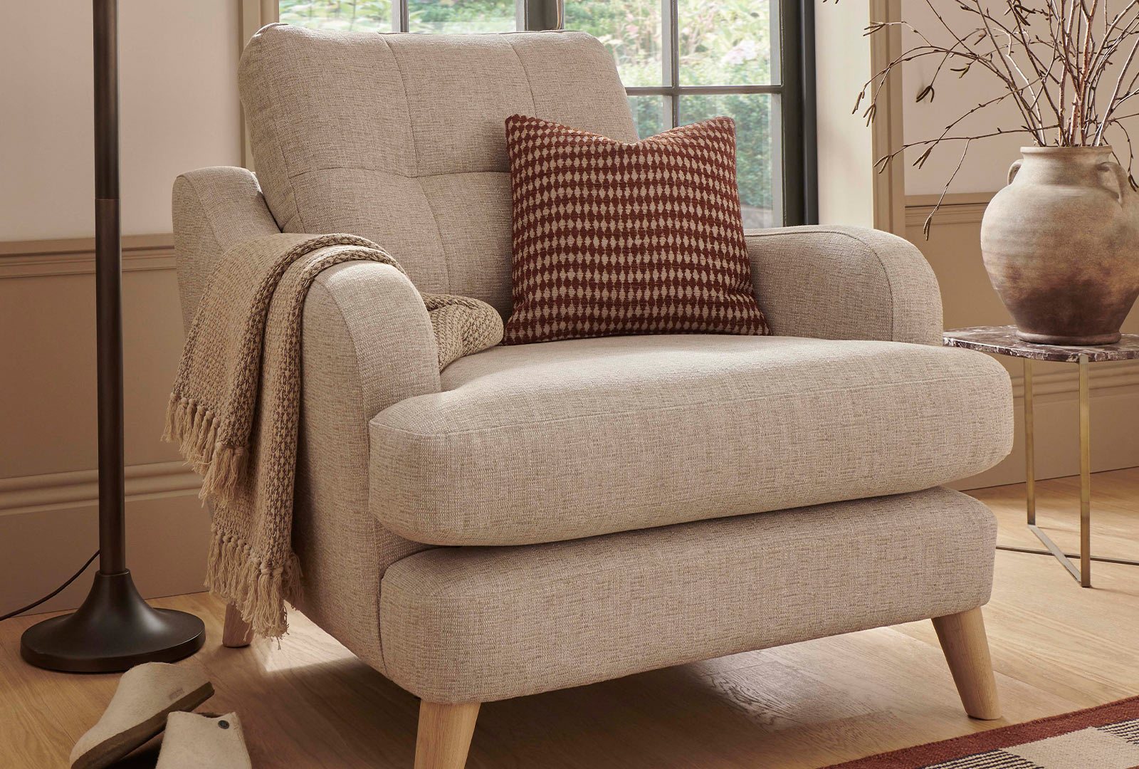 Whitemeadow Rufford - Footstool