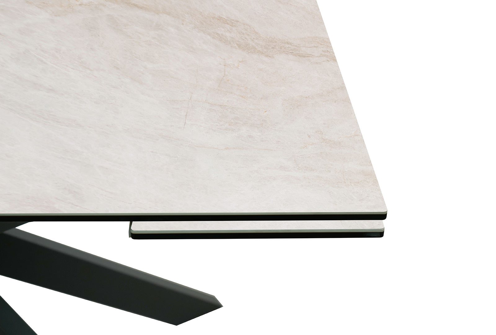 Indus Valley Austin - Rectangular Extending Dining Table (Sand)