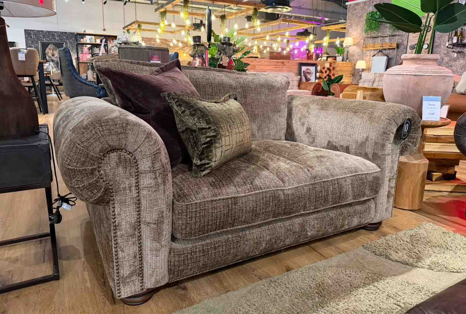 Clearance Arundel & Stirling Bundle - 3.5 Seater, Snuggler, and Footstool