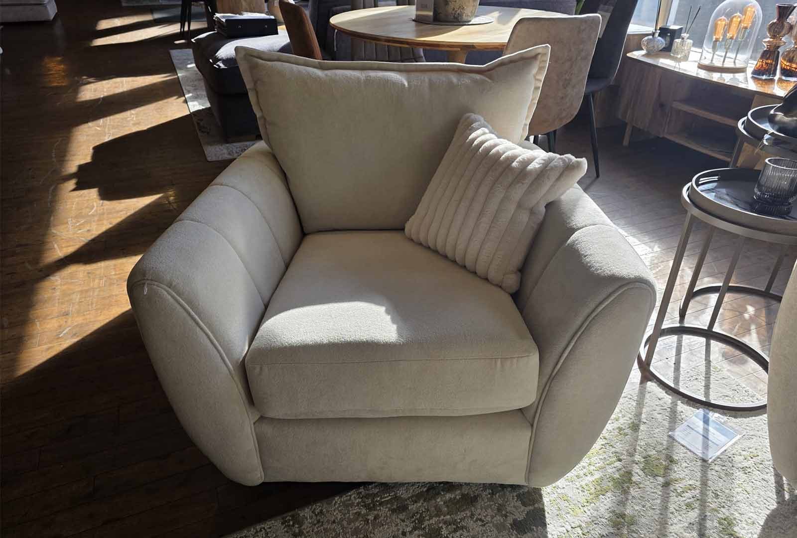 Clearance Coniston Bundle - Corner Group, Swivel Chair, and Swivel Table