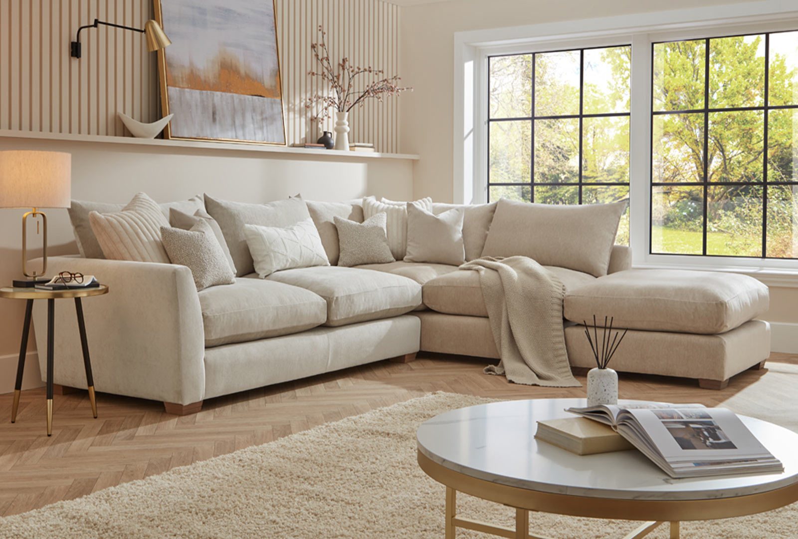 Whitemeadow Moretti 1 Arm 1 Seater Unit