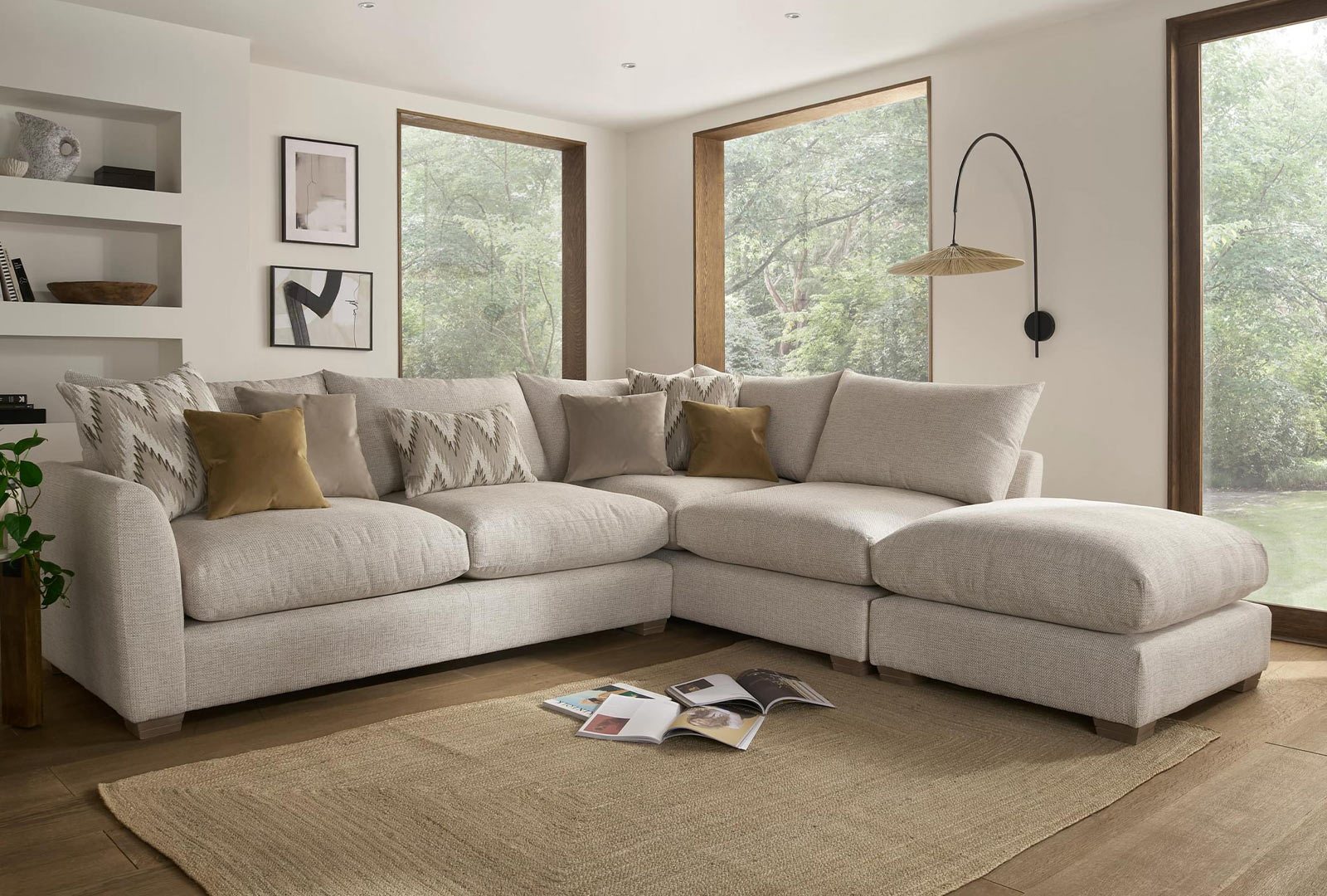 Whitemeadow Moretti 1 Arm 1 Seater Unit