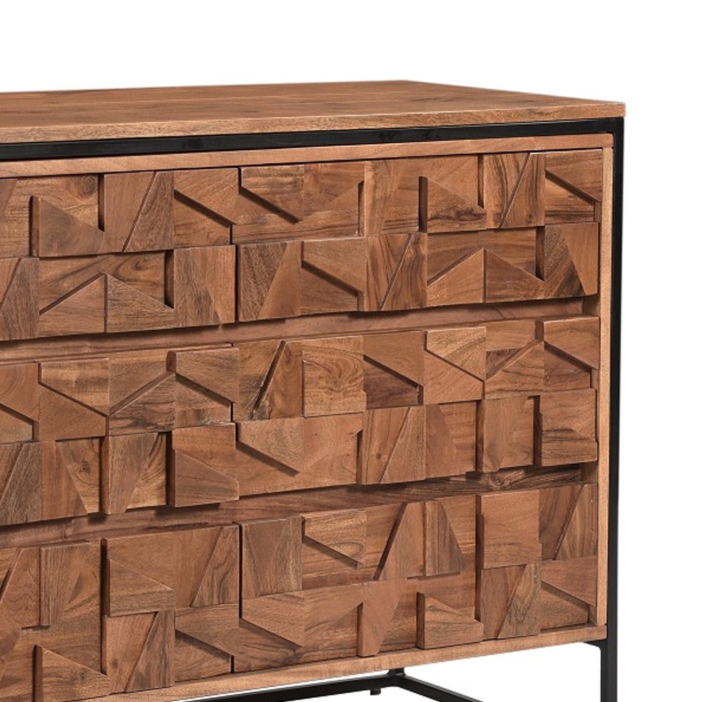 Atticus 6 Drawer Chest Close Up