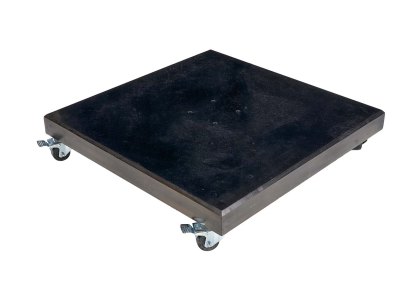 Mere Polished Black Granite 90KG Wheeled Parasol Base