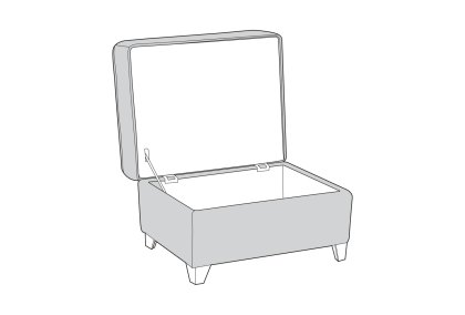 Venton Storage Footstool Venton Storage Footstool