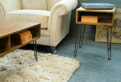 Reggie Retro Hairpin Side Table