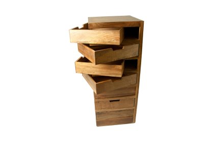 Rescate Collectors Swivel Corner Chest Of Drawers