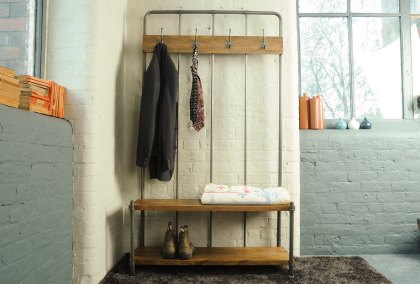 Rescate Hall Bench / Coat rack