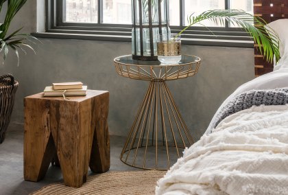 Sylvan Square Stool / Side Table