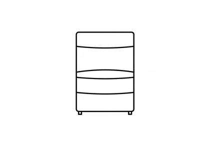 Cosenza Armless Unit Cosenza Armless Unit