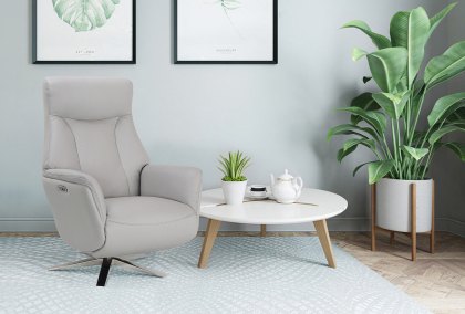 Hollister Zero Gravity Power Swivel Recliner