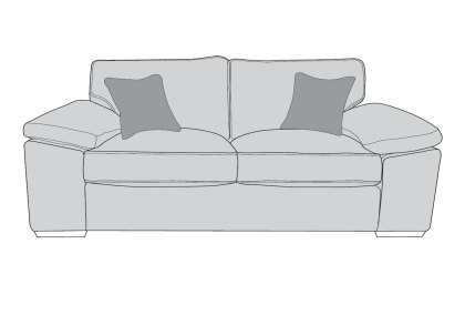 Detroit 3 Seater Sofa Detroit 3 Seater Sofa