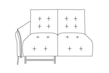 Bolero 1 Arm 1 Recliner Sofa Bolero 1 Arm 1 Recliner Sofa