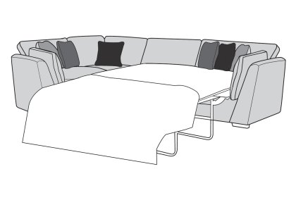 Pavia Corner Group inc Sofabed Pavia Corner Group inc Sofabed